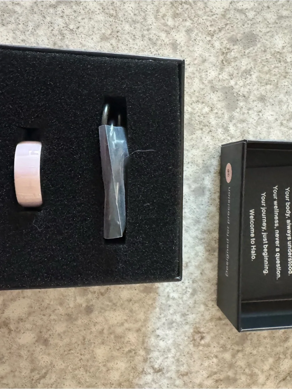 Halo Ring 3 in Pink size 9